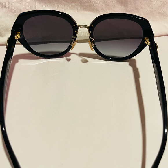 Coach Black and Gold Sunglasses - Picture 12 of 15